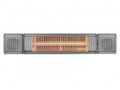 Eurom heat and beat bluetooth terrasverwarmer grijs - 334586