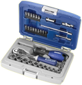 Expert by facom doppenset met hulpstukken 1 4 | 34-delig | in koffer | e194672 - e194672