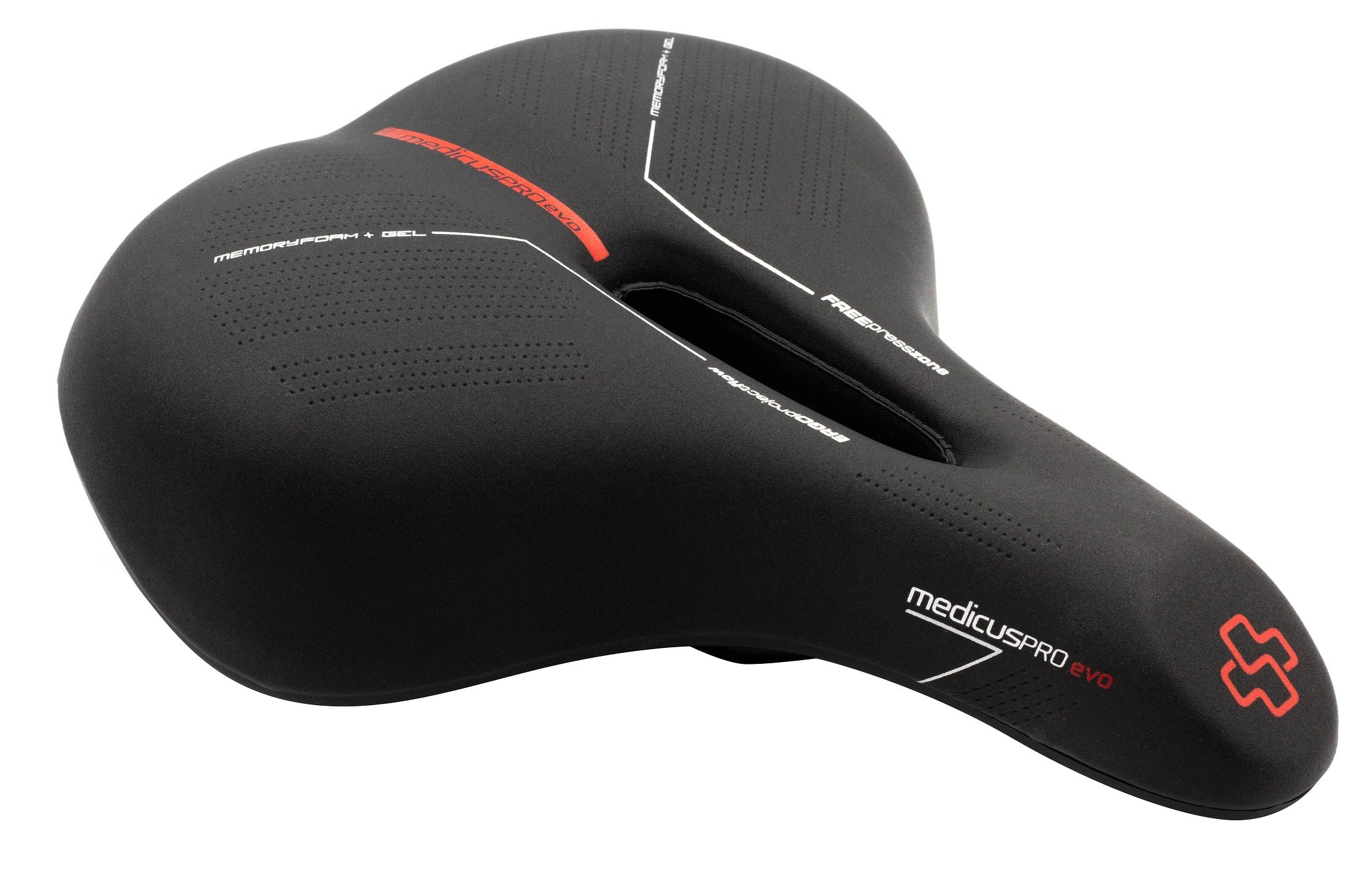 Wittkop Sattel Medicus Pro Evo 3.0 City Schwarz