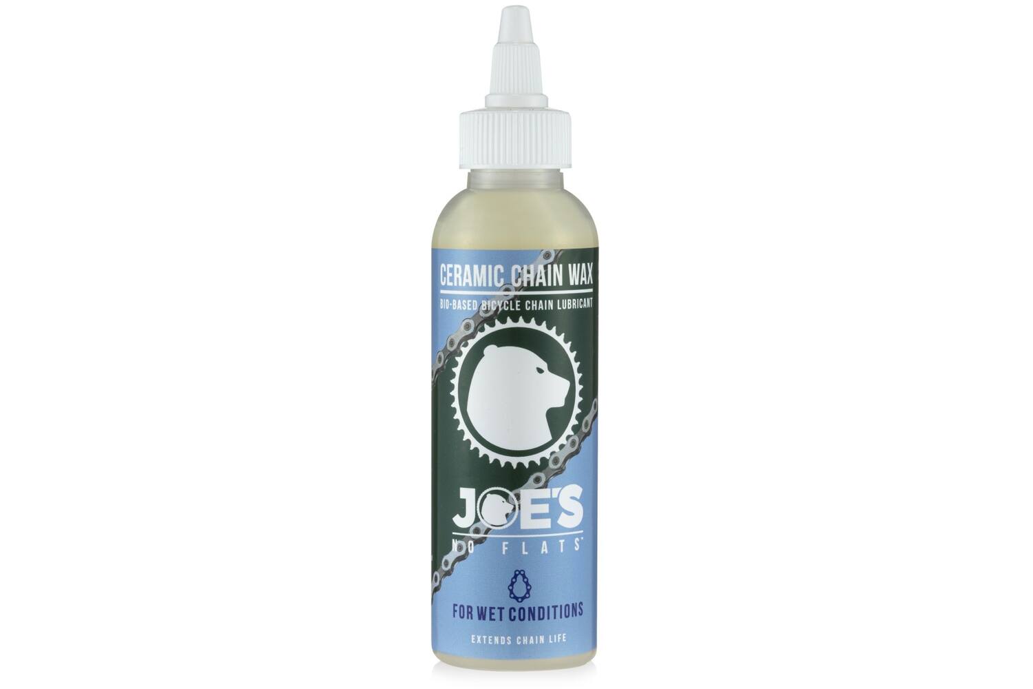 Joes joe's no flats - keramische ketting wax wet 60ml
