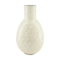 Dijk natural collections vaas capiz bamboe wit ø22xh37cm