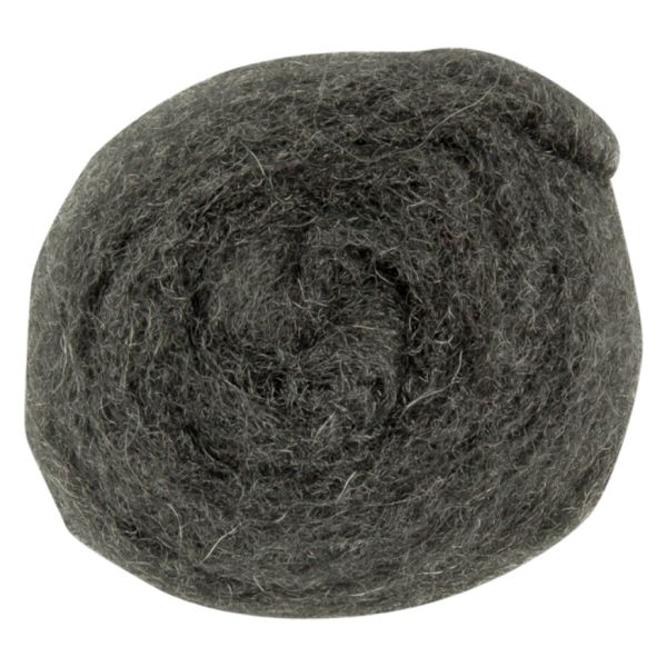 Stahlwolle, feine Pappe, 4 Mini-Kugeln