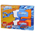 Nerf super soaker rainstorm – blauw of rood – waterblaster (650 ml) – 2 stuks