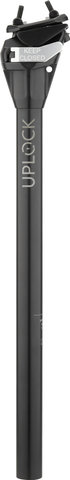 Uplock seatpost with folding lock