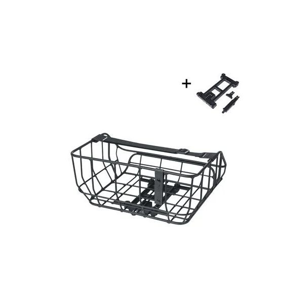 Basil Portland MIK 25 Liter Heckkorb - schwarz