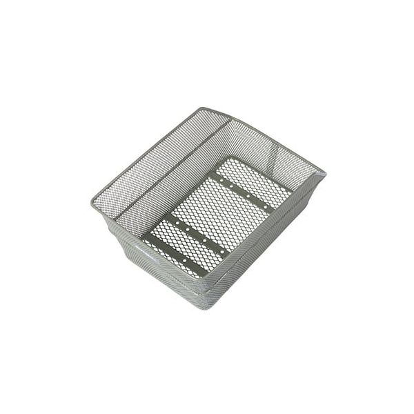 Basil Cento FM Fahrradkorb mit fester Halterung 38 x 24 x 11 cm - olivgrün