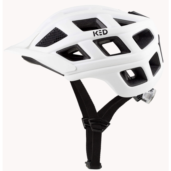 Ked fietshelm crom l (57-62cm) - mat wit