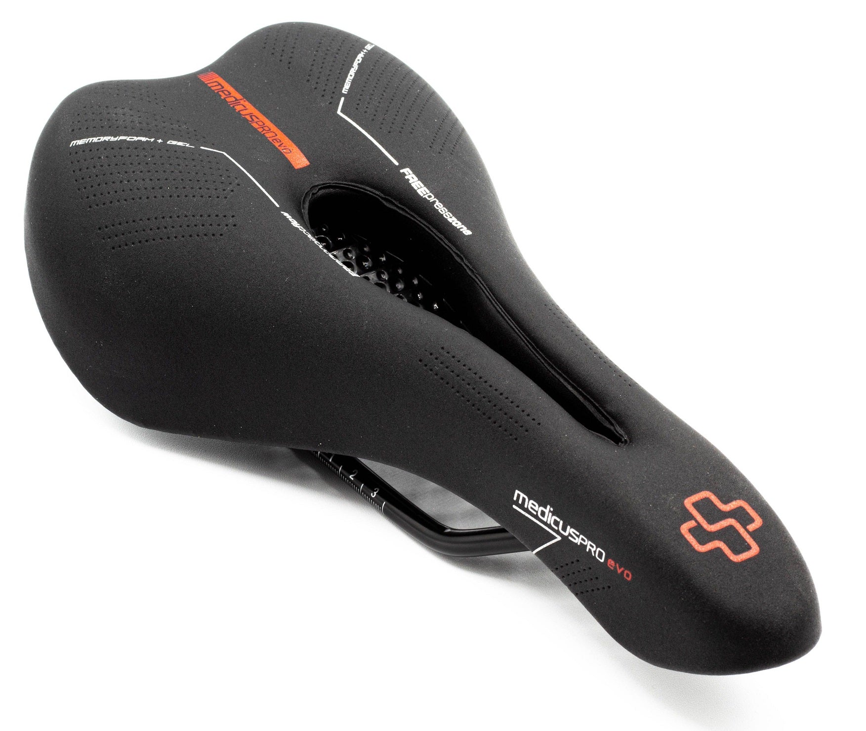 Sattel Wittkop Medicus Pro Evo 7.0 Sport Schwarz