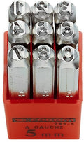 Facom 293a set van 9 slagcijfers 5mm - 293a.5