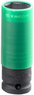 Facom alu impact dop voor lichtmetalen velgen - 22 mm - nsi.22l
