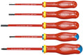 Facom atd.j5tvepb | set | geïsoleerde schroevendraaiers | extra dun bled | sleuf | ph - atd.j5tvepb