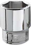 Facom doppen 3 8' 6 kant 19 mm - metrisch - j.19h
