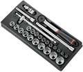 Facom module 1 2 doppen 6 kant en ratel s.161b - l4 - mod.s161-46