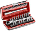 Facom r.180j31pb | bitset | compacte flex ratel | 1 4 inch | 31-delig - r.180j31pb