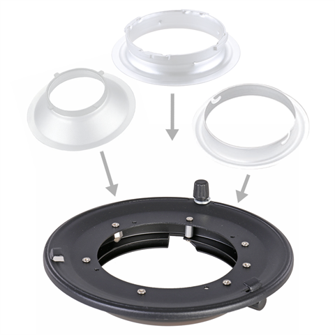 Falcon eyes adapter dbbw-ex universeel naar bowens