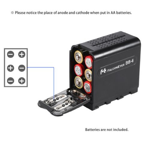 Falcon Eyes Batteriehalter BB-06