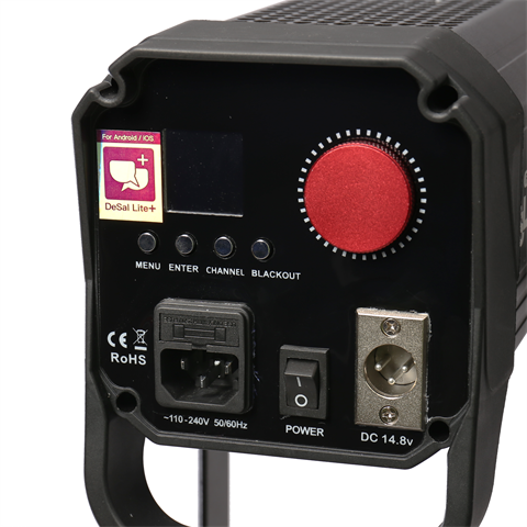 Falcon eyes bi-color led lamp dimbaar dsl-300td op 230v