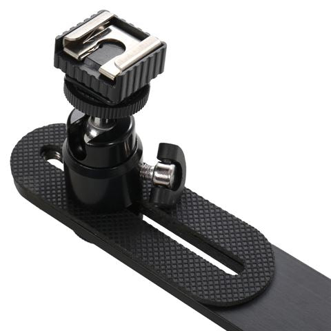 Falcon Eyes Kamerahalterung PBC-200HHC + Mini-Kugelkopf + Blitzschuh