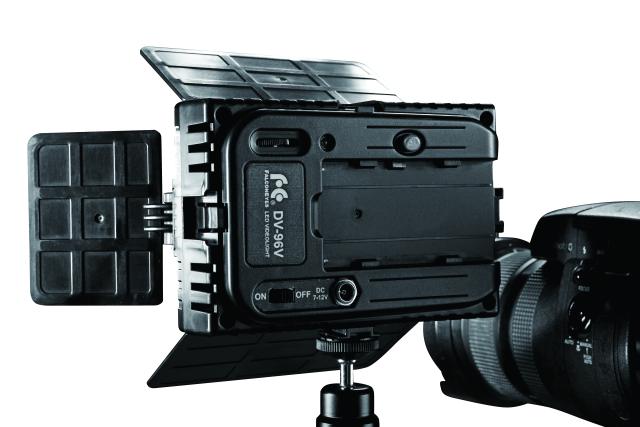 Falcon eyes led lamp set dimbaar dv-96v-k1 op batterij