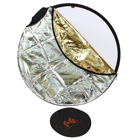 Falcon Eyes Reflexionsscheibe 5 in 1 mit Griff RFEG-32SLG 82 cm