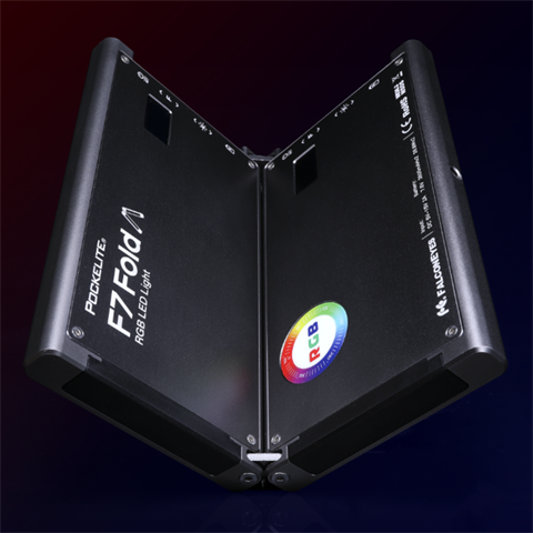 Falcon eyes rgb led lamp pockelite f7 fold