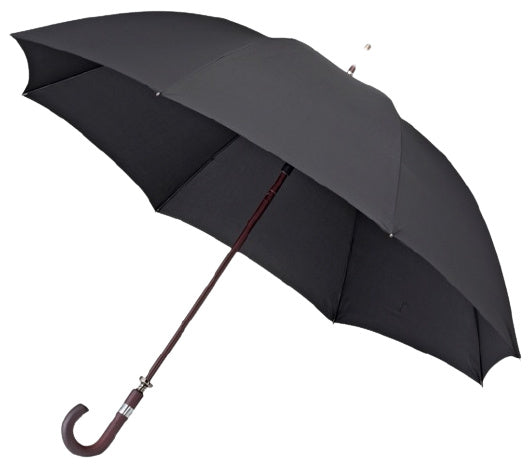 Falcone Golfschirm mit Handöffnung, Ø 130 cm, Schwarz