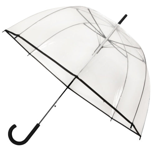 Falconetti Dome Regenschutz 85 cm Stahl/Fiberglas transparent