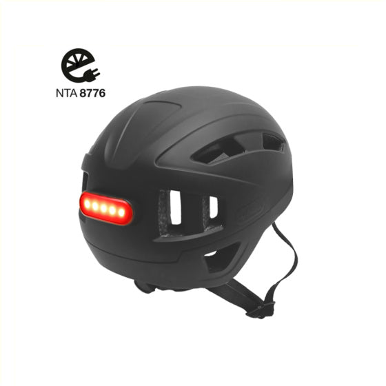 helm 59-61 cm unisex matzwart maat L