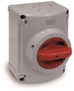 Enzo famatel werkschakelaar 2p 20a 131x96x105mm ip65 - 4010150