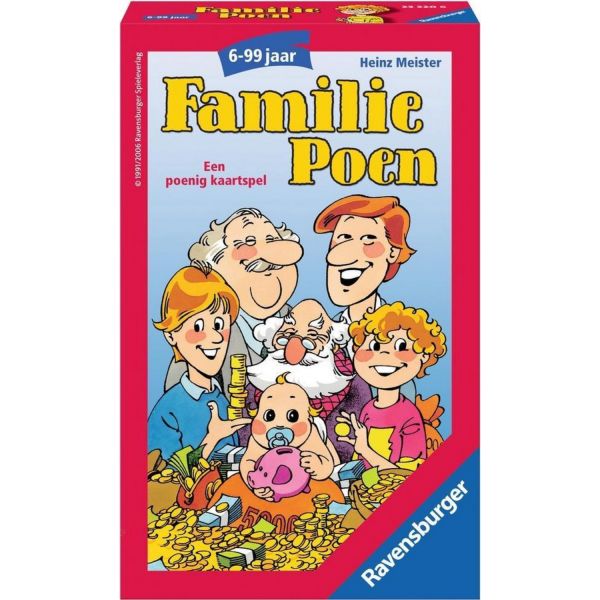 Ravensburger familie poen kaartspel
