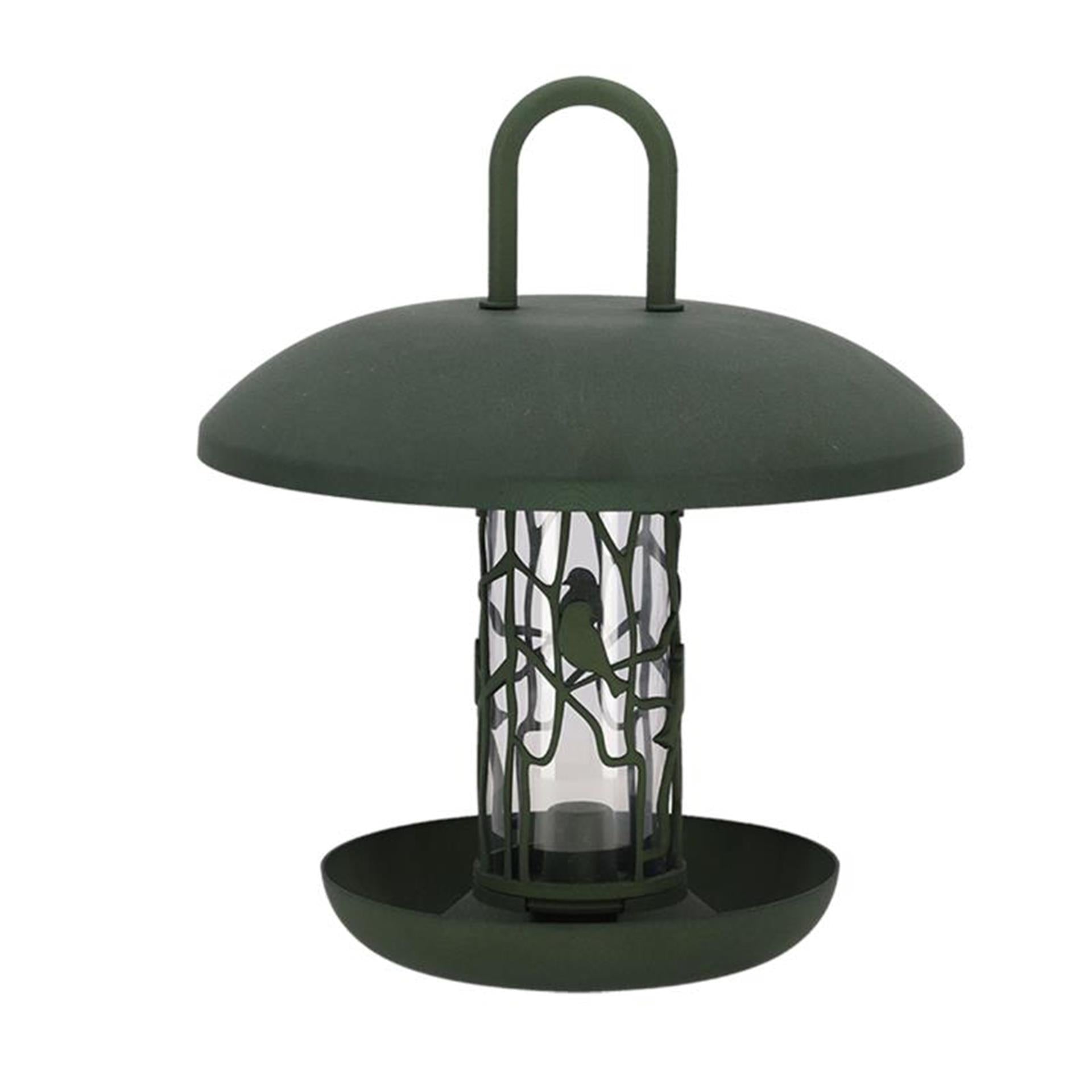 Esschert design zaadsilo met schotel