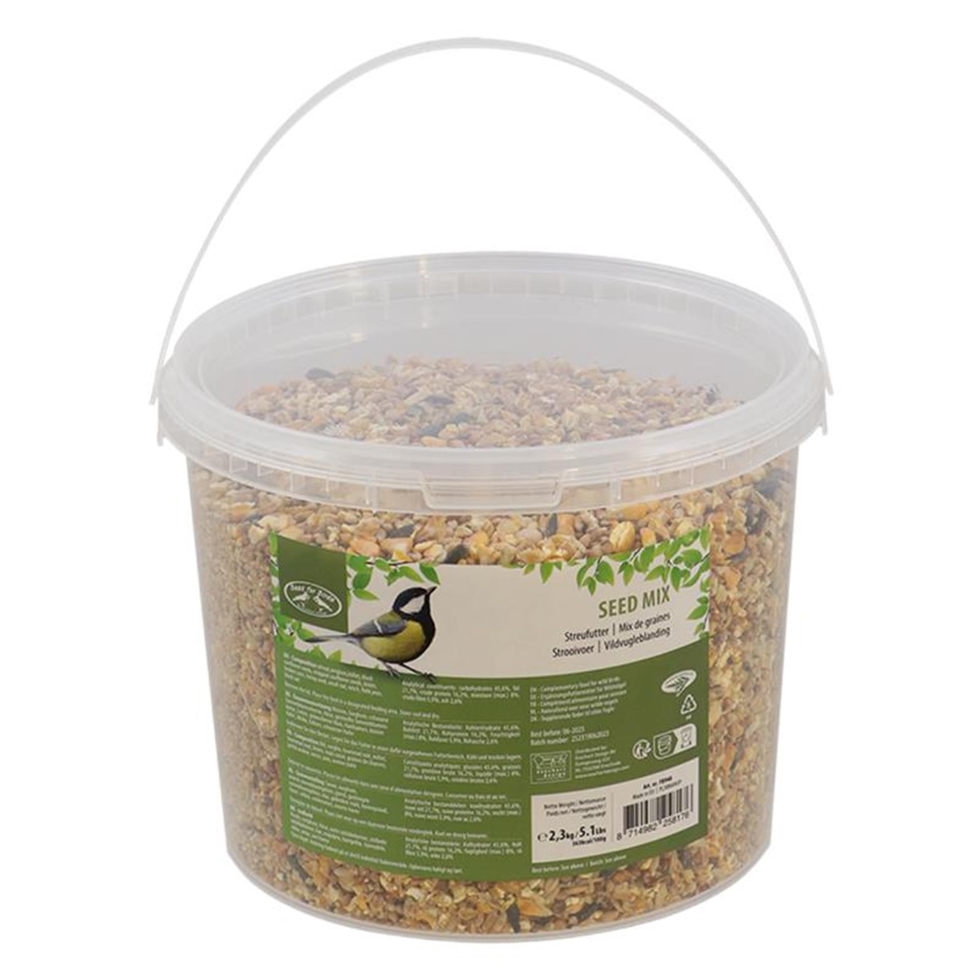Esschert design esschert vogelvoer 2,3kg in emmer