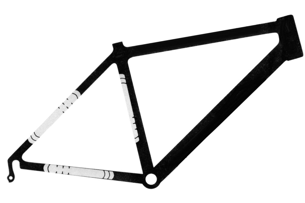 Lizard skins frame protector s, carbon leather