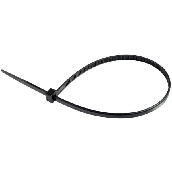 Kabelbinder 200 x 3,6 mm (100 Stück) – schwarz