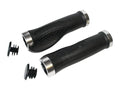 Qt Cycle Tech Griffset mit Flügeln und Schraube, 130 mm, schwarz, auf Karte