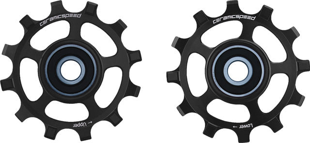 Ceramicspeed coated sram red force axs 12-speed derailleur pulleys