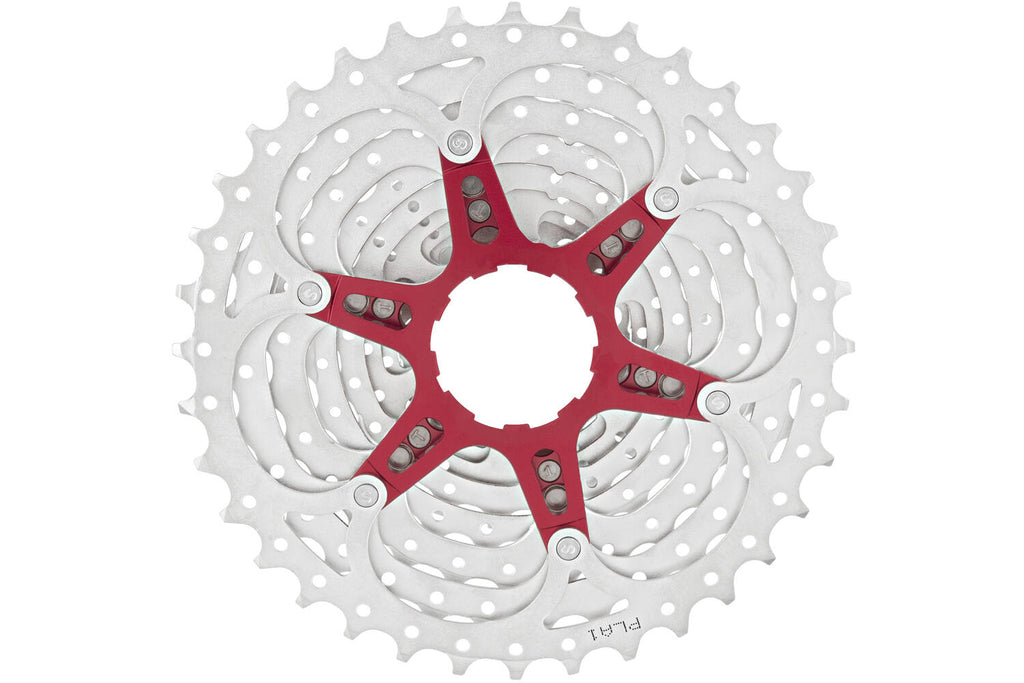 SunRace Kassette 10V 11-36T Metallic-Silber