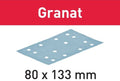 Festool accessoires granat stf 80x133 p120 gr 10 schuurstroken | 497129