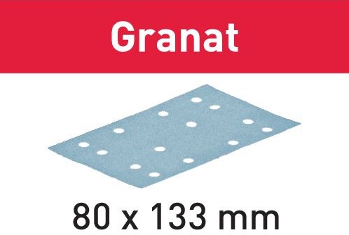 Festool accessoires granat stf 80x133 p120 gr 10 schuurstroken | 497129