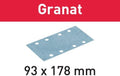 Festool accessoires granat stf 93x178 p100 gr 100 schuurstroken | 499633
