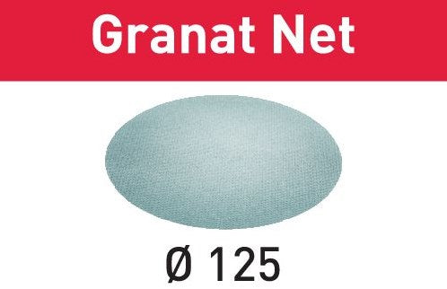 Festool accessoires netschuurmateriaal stf d125 p180 gr net 50 granat net - 203298