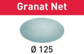 Festool accessoires netschuurmateriaal stf d125 p80 gr net 50 granat net - 203294