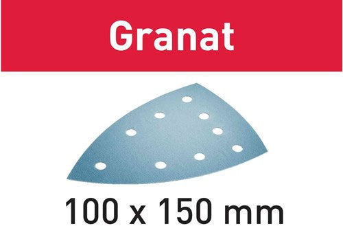 Festool accessoires schuurpapier stf delta 9 p120 gr 10 granat - 577540