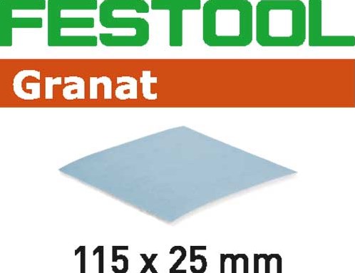 Festool accessoires schuurrol granat soft p180 115x25m - 497093