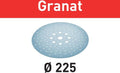 Festool accessoires festool granat serie - schuurschijf - d225 - p120 - 25 stuks