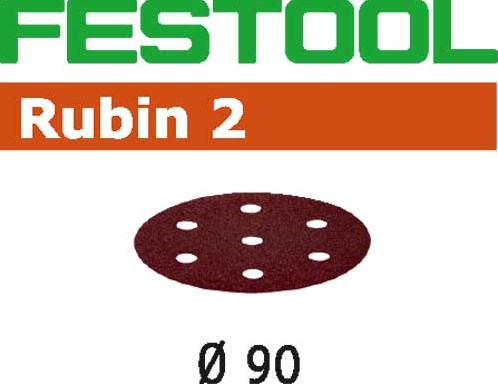 Festool accessoires schuurschijven stf d90 6 p120 ru2 50 - 499081