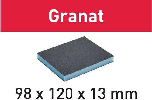 Festool accessoires schuurspons granat | 98x120x13 | 120 gr 6 - 201113