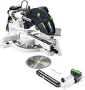 Festool afkort-trekzaag kapex ks 120 reb | zaagdiepte 120 mm | dubbele geleidekolom - 575302