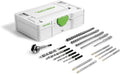 Festool accessoires festool sys3 s 76-bb-set bit- en boorset - 578119