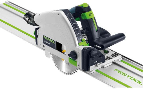 Festool ts 55 febq-plus-fs | invalcirkelzaagmachine | met geleiderail | in koffer - 577010
